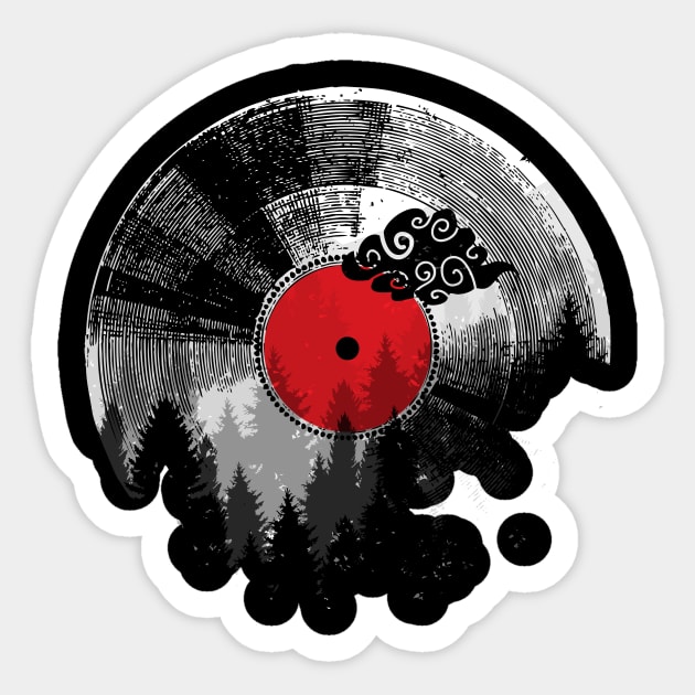 music forest Sticker by FashionFuture